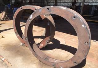 Cone crusher protector ring with long service life