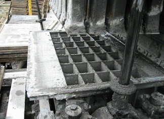 Moldes de concreto para pedras de calçamento com longa vida útil