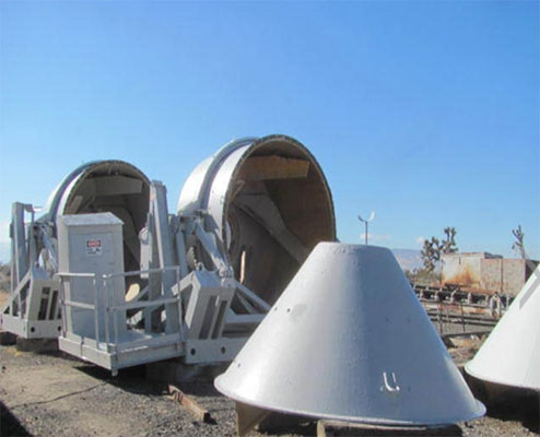 Concrete mixer paddles with extra long service life