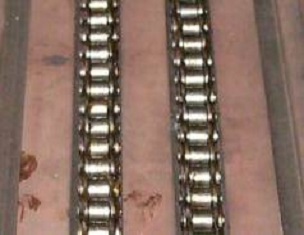 Hardox wearparts Sawmill chain guides with longer service life