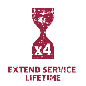 Hardox extend service liftime