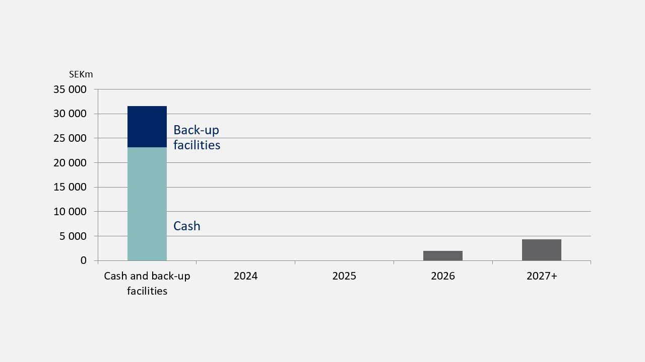 Debt maturity (at the end of Q3 2024)