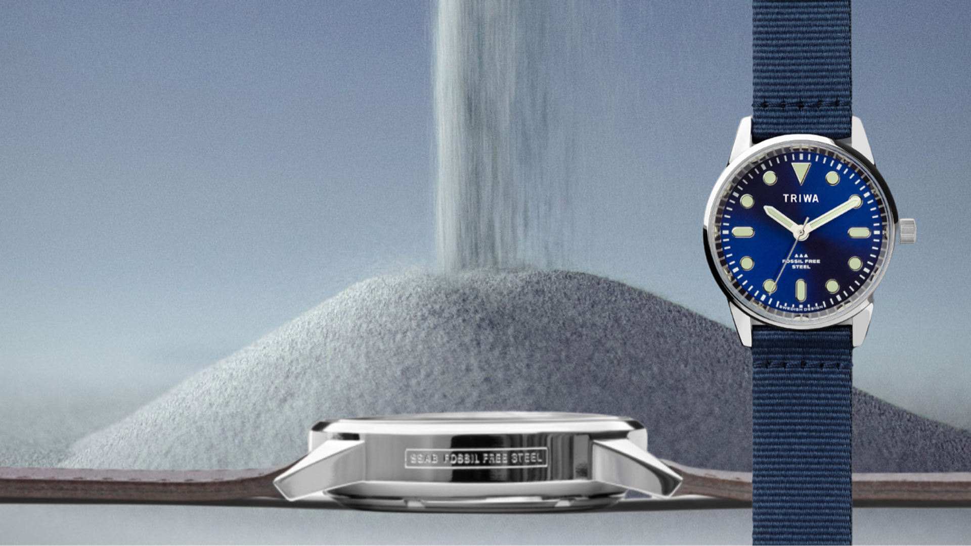 TRIWA sustainable watch – first consumer product to benefit from SSAB's fossil-free steel powder