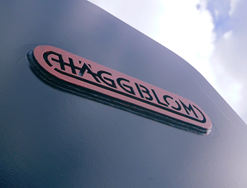 SSAB鋼板 Haggblom社のロゴ