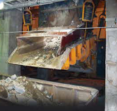 Hardox in wear liner plate at Asian copper mine