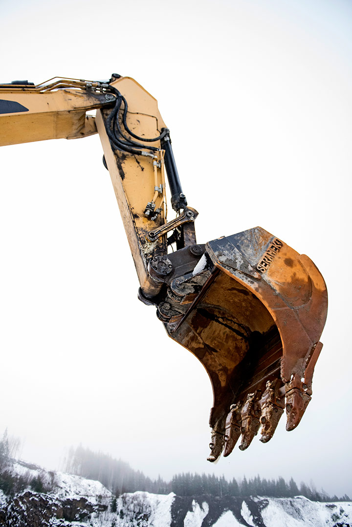 excavator arm
