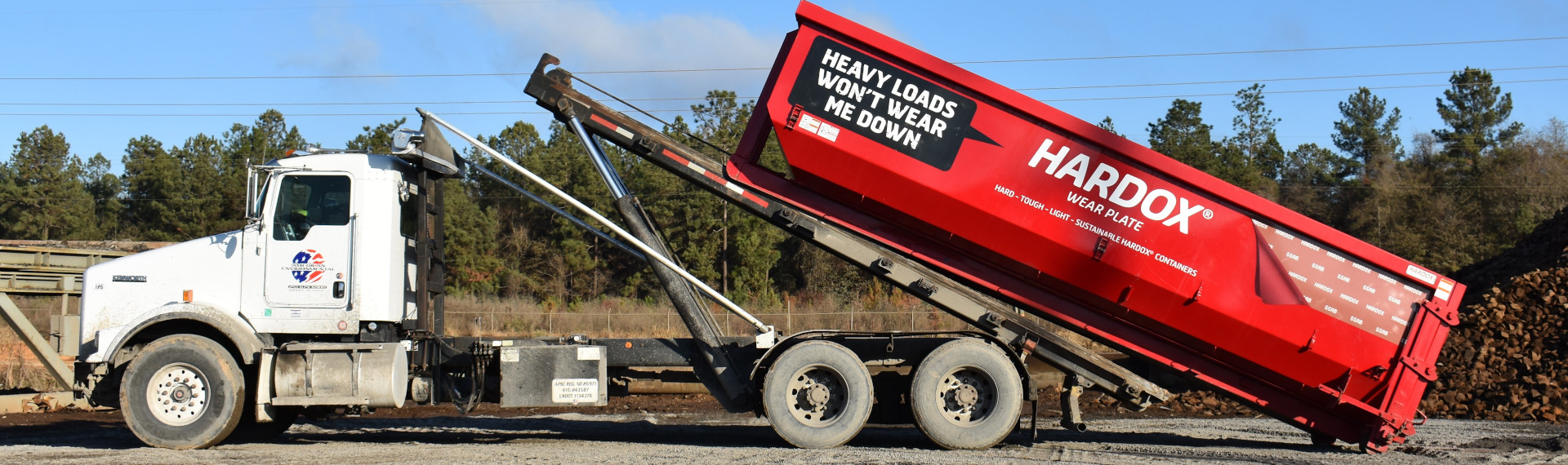 Wastequip’s Hardox 450 heavy duty container is 4 times stronger, 20
