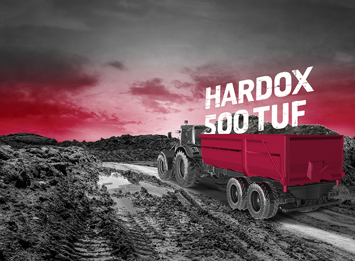 Hardox 500 Tuf aşınma çeliği