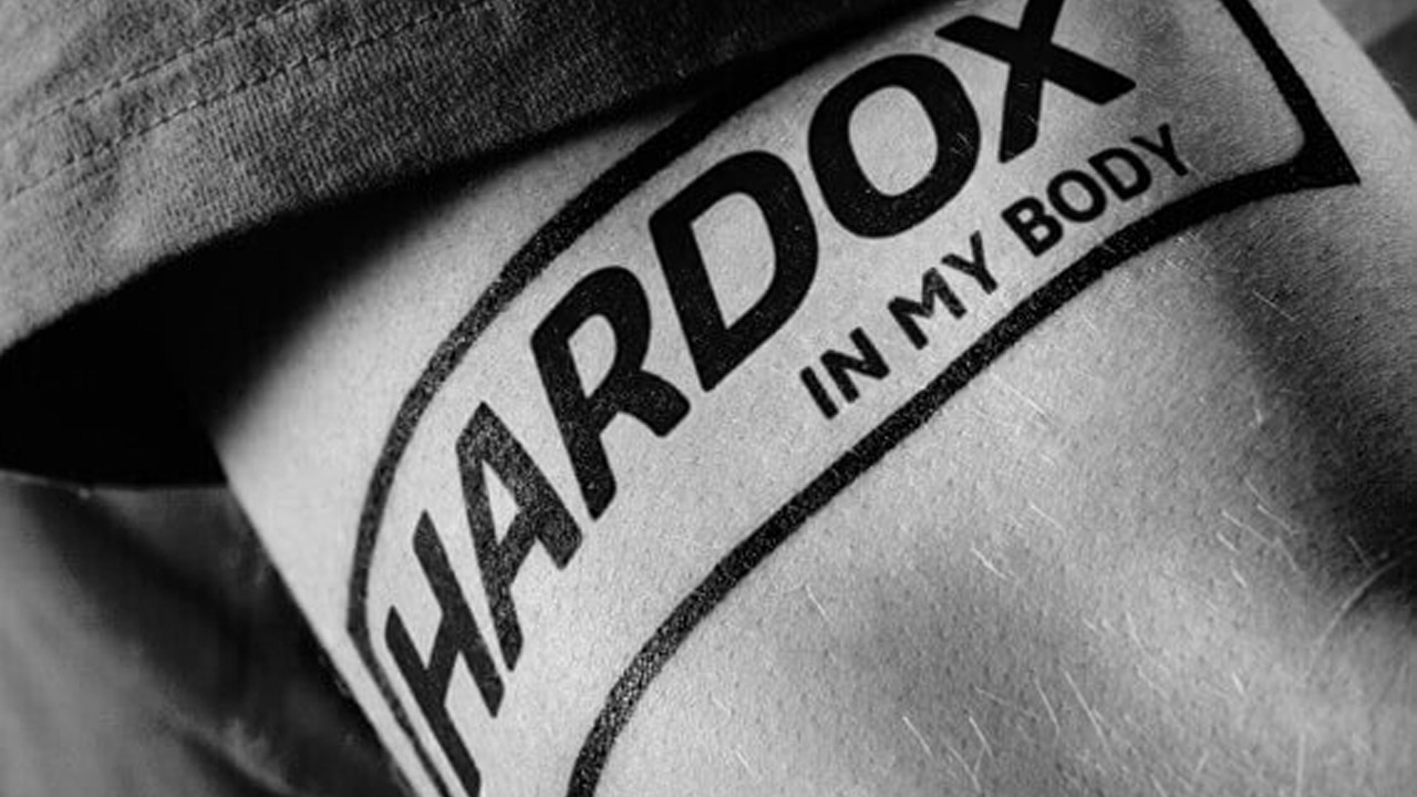 Hardox® In My Body dövmesi
