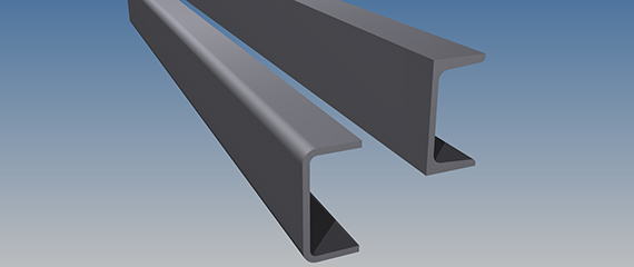 Replacing hot-rolled beams with cold-formed open sections