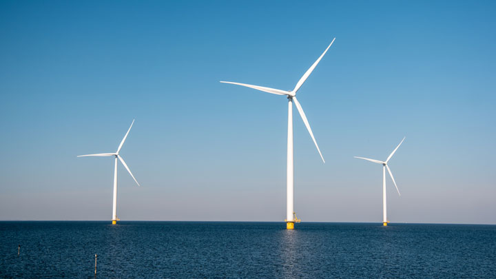 Sea-based wind mill