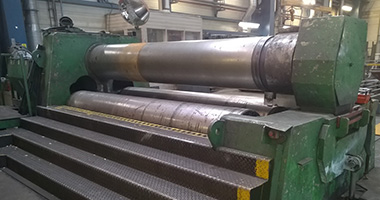 SSAB Processing services - Plate roll bending