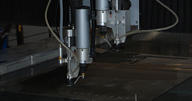 SSAB Processing services - Water jet cutting
