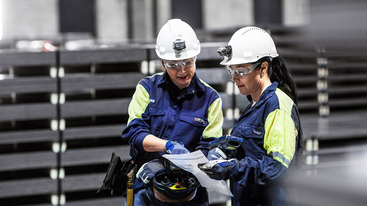 Ware house workers