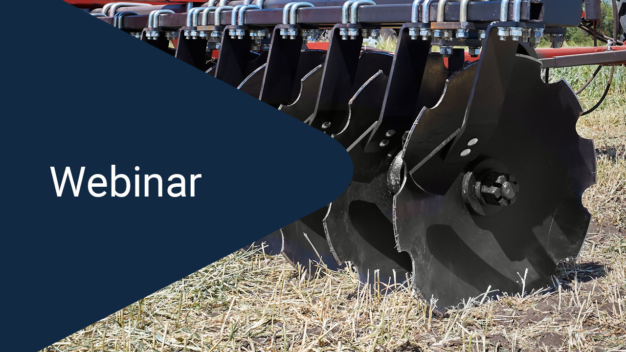 Webinar: Next generation hardenable boron steel for agricultural implements:  cost-effective, durable & sustainable